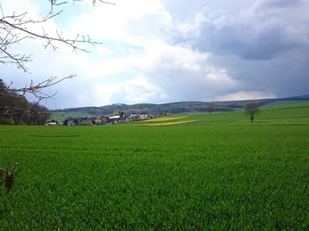 Blick auf unser Dorf
