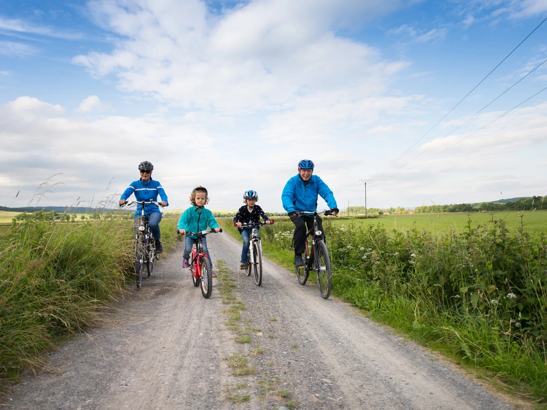 Auf dem Fahrrad durchs Ederbergland