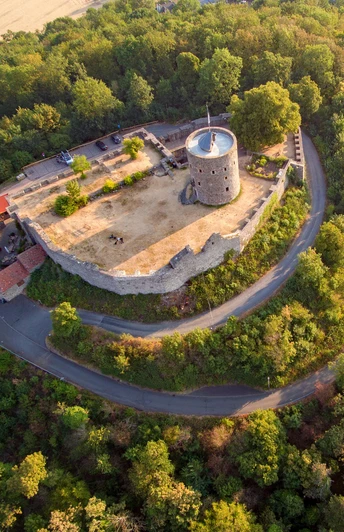 Homberg Hohenburg Luftaufnahme