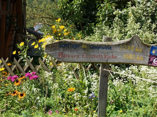 Elisabethpfad und Jakobsweg
