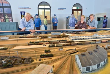 Dauerausstellung Bahnhof Bebra