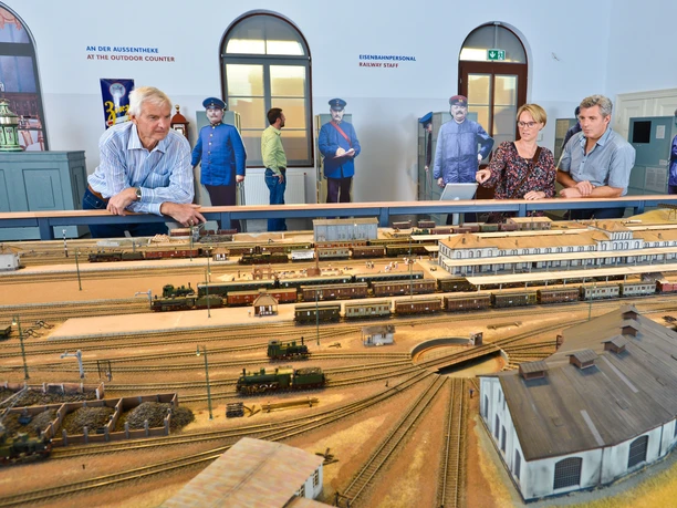 Dauerausstellung Bahnhof Bebra