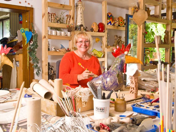 Arbeiten im Keramik Paradies