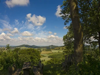 Blick von der Burgruine Schauenburg