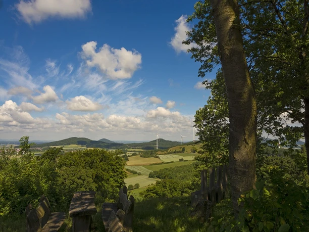 Blick von der Burgruine Schauenburg