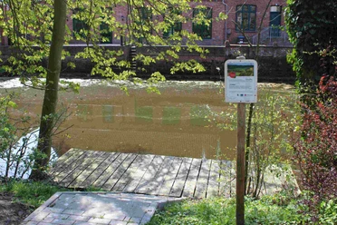 Kanusteg am Skulpturenpark