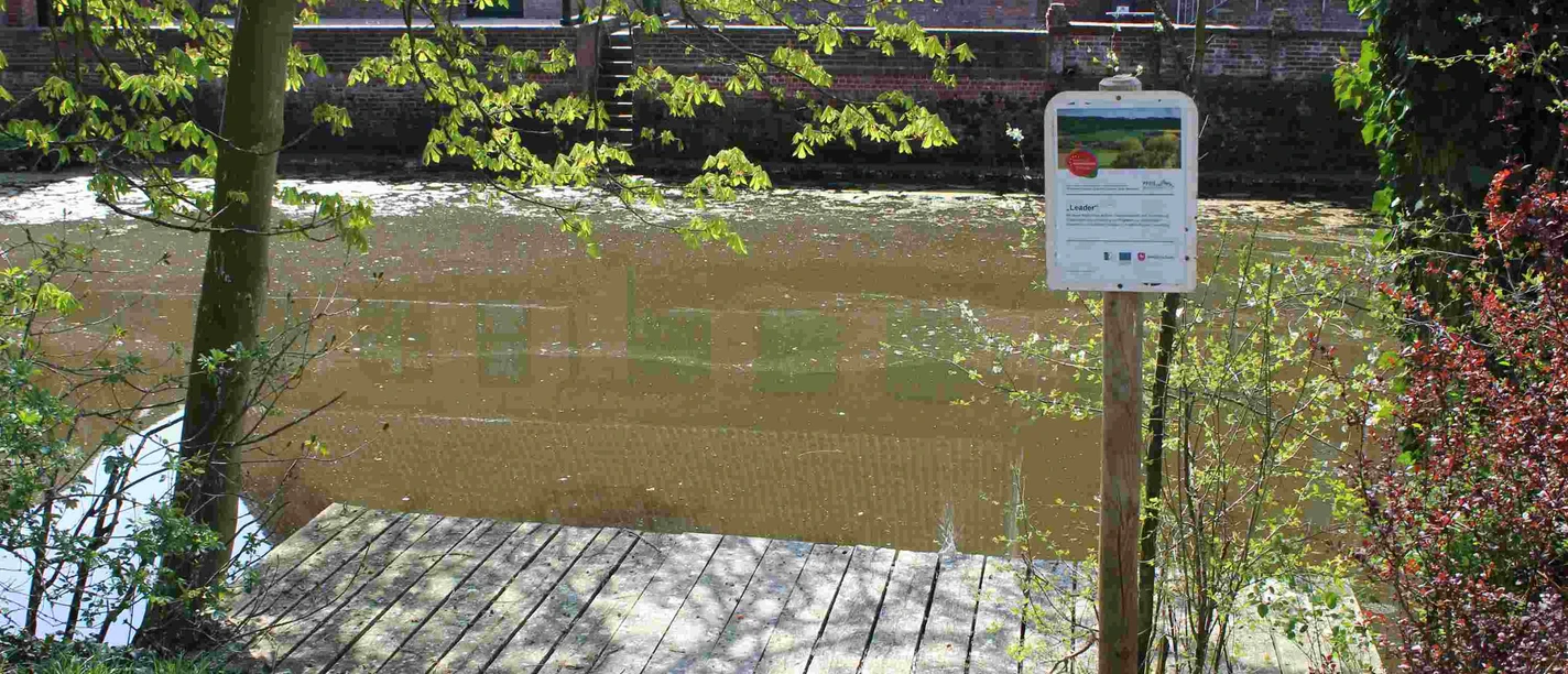 Kanusteg am Skulpturenpark