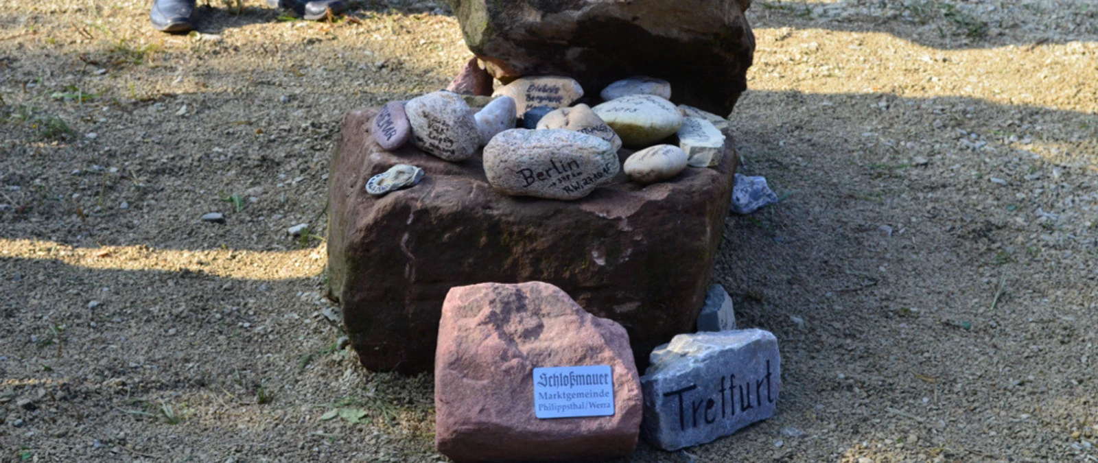 1000 Steine am Starttag