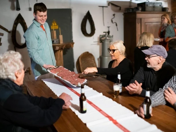 Kostproben der Fleischerei Feinkost Köhler