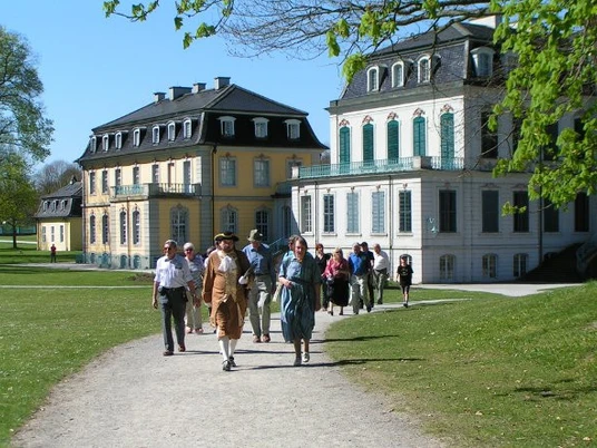 Erlebnisführung in Schloss Wilhelmsthal - © J. Schüßler, RKL