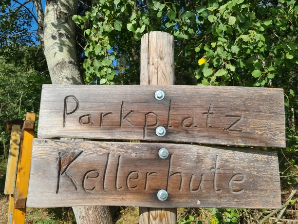 WP Kellerhute Schild