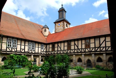 Paar im Park Kloster Haydau Morschen