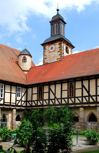 Paar im Park Kloster Haydau Morschen