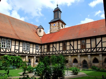 Paar im Park Kloster Haydau Morschen