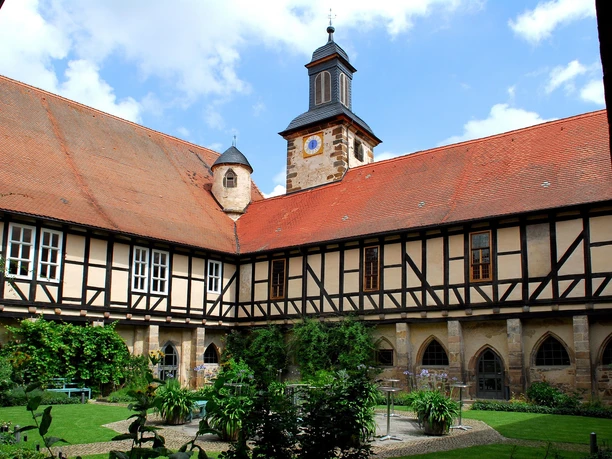 Paar im Park Kloster Haydau Morschen