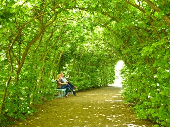 Paar im Park Kloster Haydau Morschen