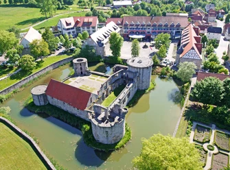Wasserburg und Schlossplatz