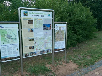 Infotafel Radknoten Korbach