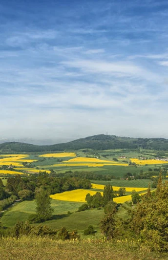 Dörnberg Blick von Wacholderheide
