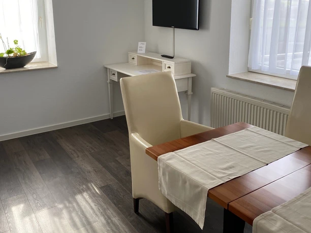 Weserlounge Apartments Essbereichbeispiel