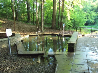 Wassertretbecken Plüneckenbrunnen in Salzgitter-Bad