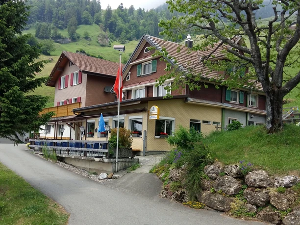 View of the Hinterbergen restaurant
