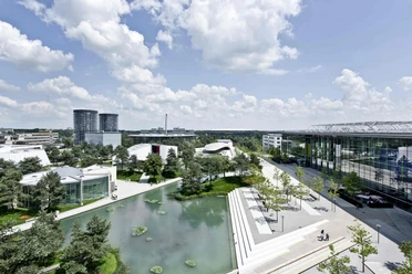 Übersicht über die Autostadt Wolfsburg Übersicht über die Autostadt Wolfsburg
