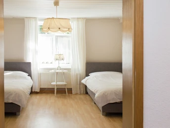 Ferienwohnung Zur Höllenmühle Schlafzimmer