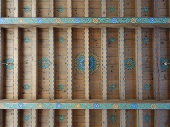 Evangelische Kirche 4 Innenansicht.jpg Innenansicht der evangelischen KircheInterior view of the Protestant churchVue intérieure de l'église protestante