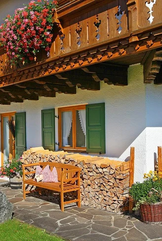 Ferienwohnungen Arnspitz Garten