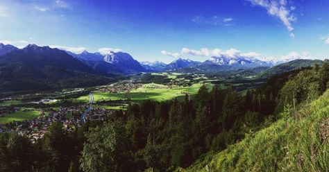 Blick vom Kreppelschrofen