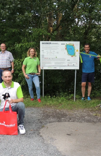 Trail Start zum Fitness Trail