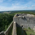 Blick vom Weidelsburg Wohnturm Naumburg Wolfhagen