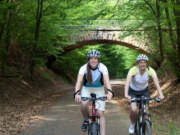 Alte Brücken am Bahnradweg Rotkäppchenland