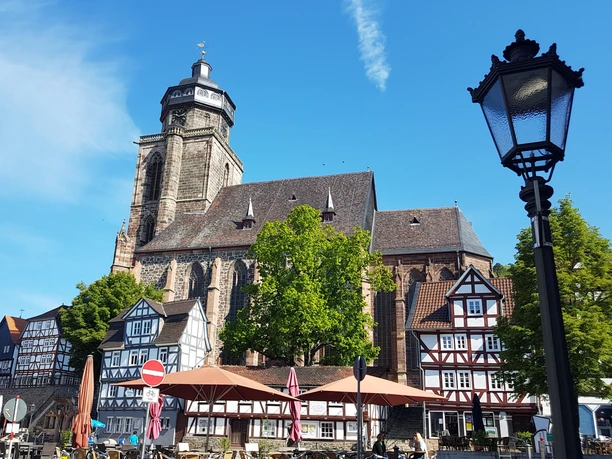 Homberg (Efze) Kirche Marktplatz