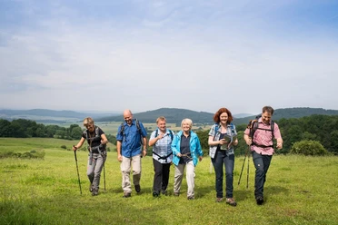 Wandergruppe in der GrimmHeimat