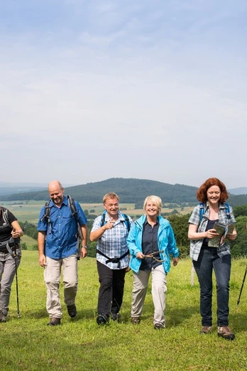 Wandergruppe in der GrimmHeimat