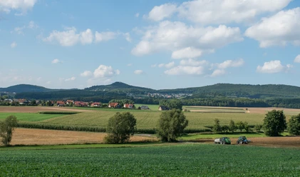 Niedenstein Blick auf Langenberge