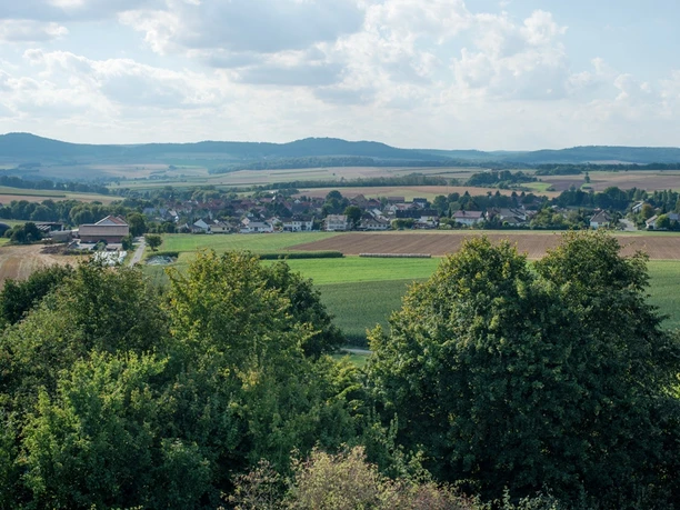 Niedenstein Blick vom H5 auf Metze