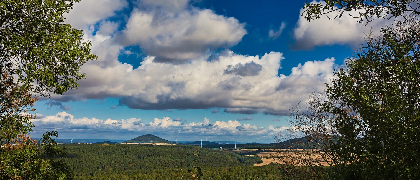 Blick von Burg Falkenstein
