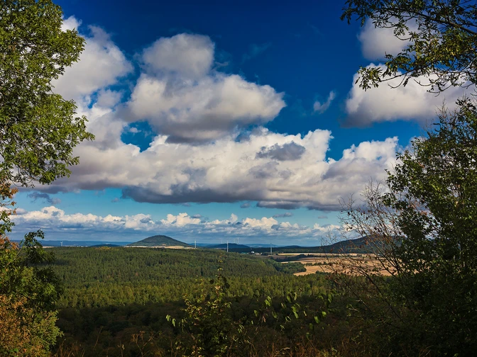 Blick von Burg Falkenstein