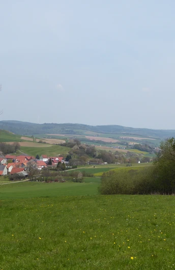Lulluspfad Blick ins Geistal
