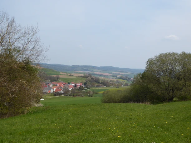 Lulluspfad Blick ins Geistal