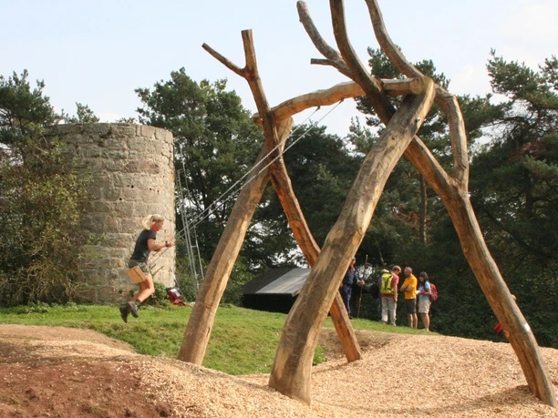 Naumburg Warte mit Himmelsschaukel