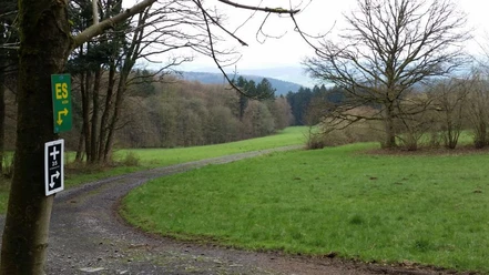 Lulluspfad Eisenberg Ausblick