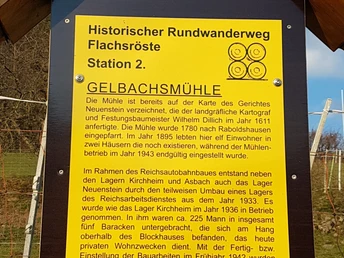 Historischer Rundweg Flachsröste