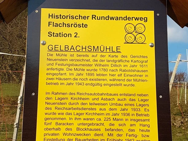 Historischer Rundweg Flachsröste