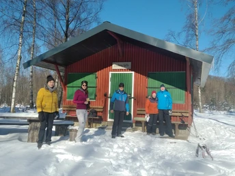 Liesburg-Hütte im Ski und Loipenpark Eisenberg