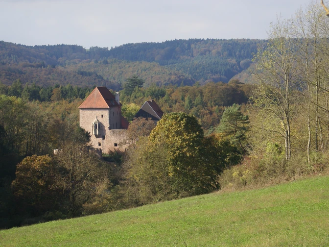 P18_Tannenburg(c)Andrea Imhäuser Geo-Naturpark Frau-Holle-Land
