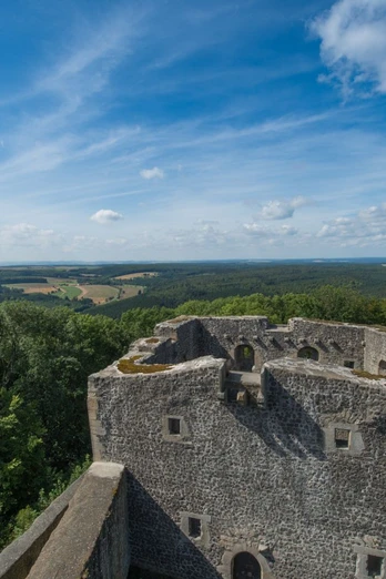 Weidelsburg Blick Richtung Westen